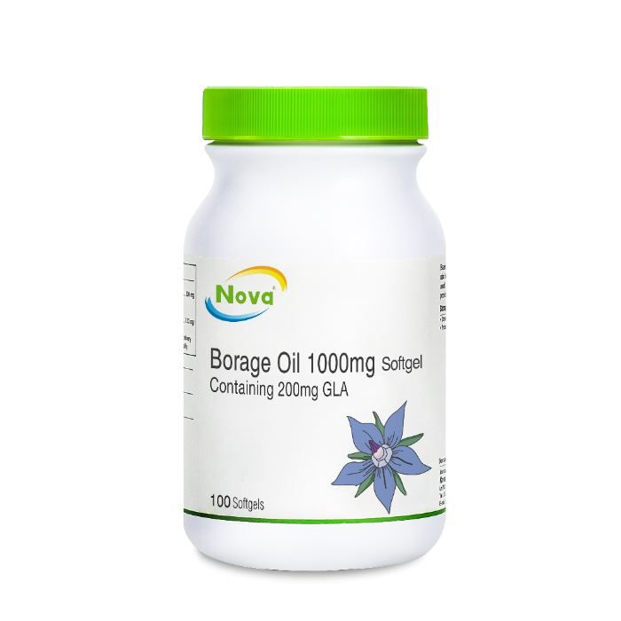 NOVA Borage Oil 1000mg Softgel