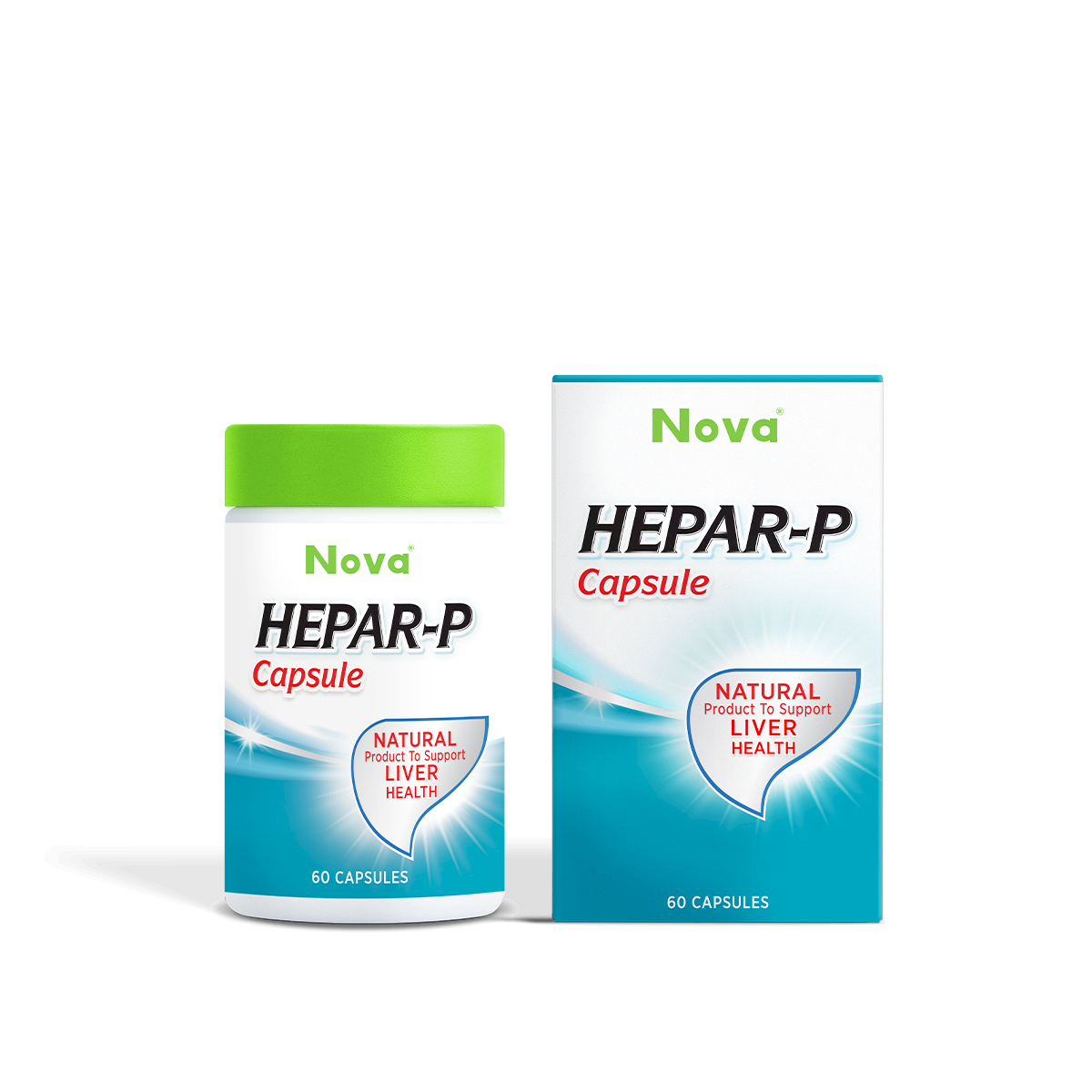 NOVA Hepar-P 250mg Caplets | NOVA Hepar-P Forte 500mg Capsules