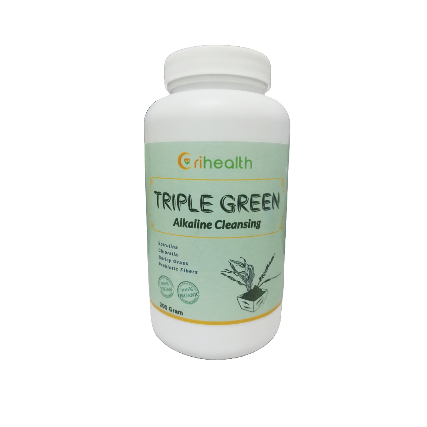 Orihealth Nova Alkalising Triple Green 200g