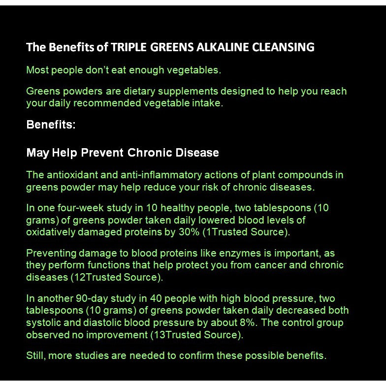 Orihealth Nova Alkalising Triple Green 200g