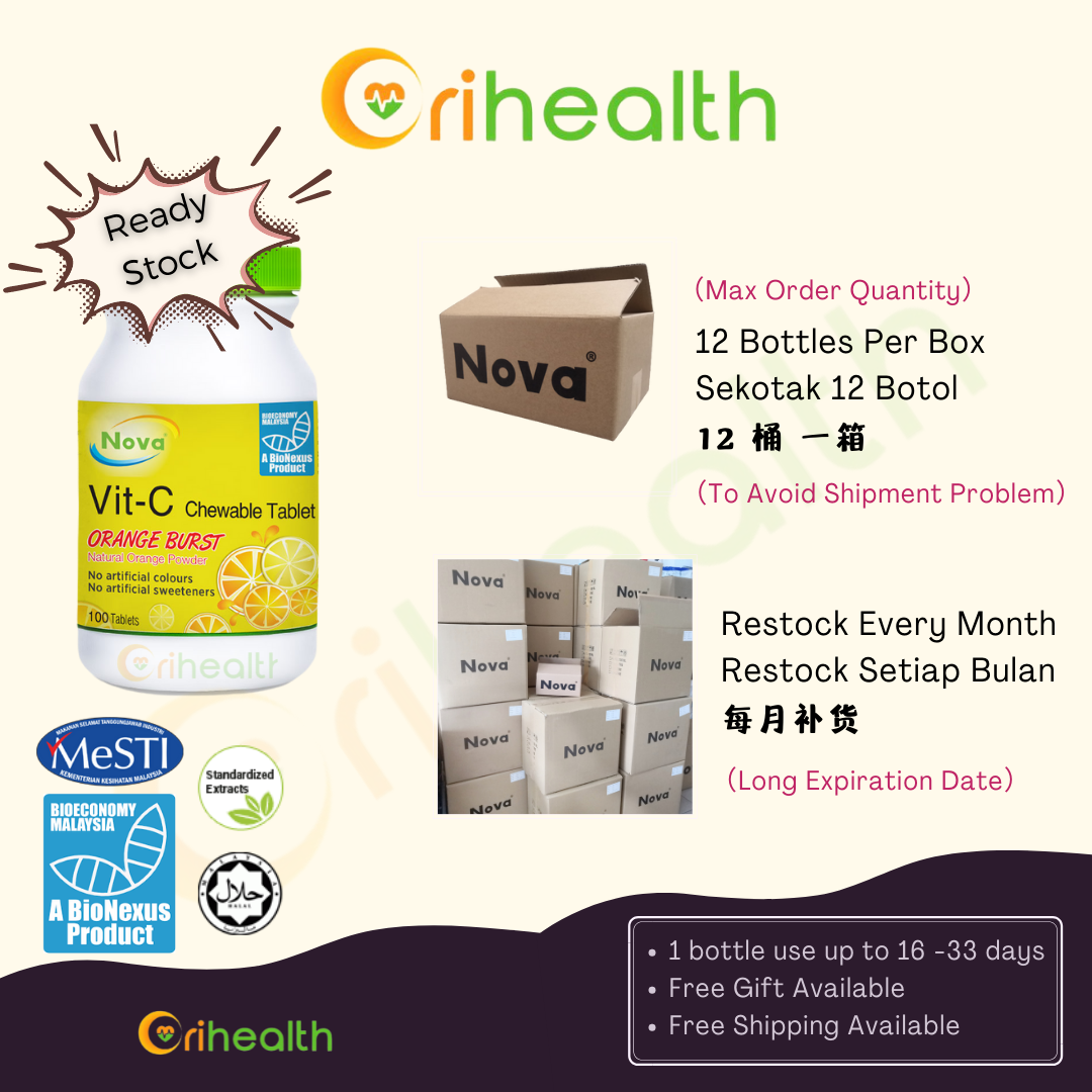 NOVA Vit-C Chewable Tablets 100s