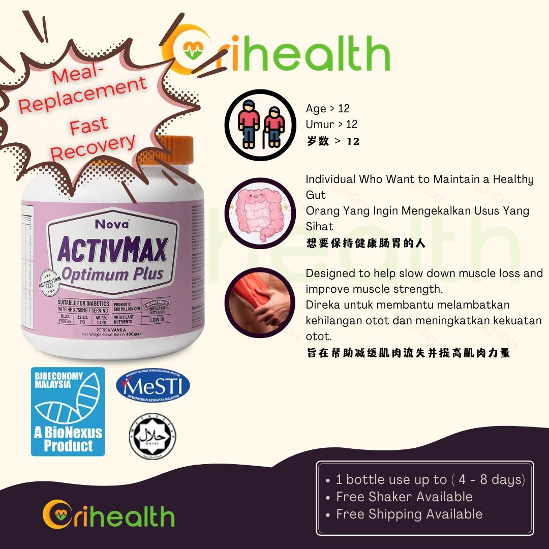 Nova Activmax Optimum Plus 400g