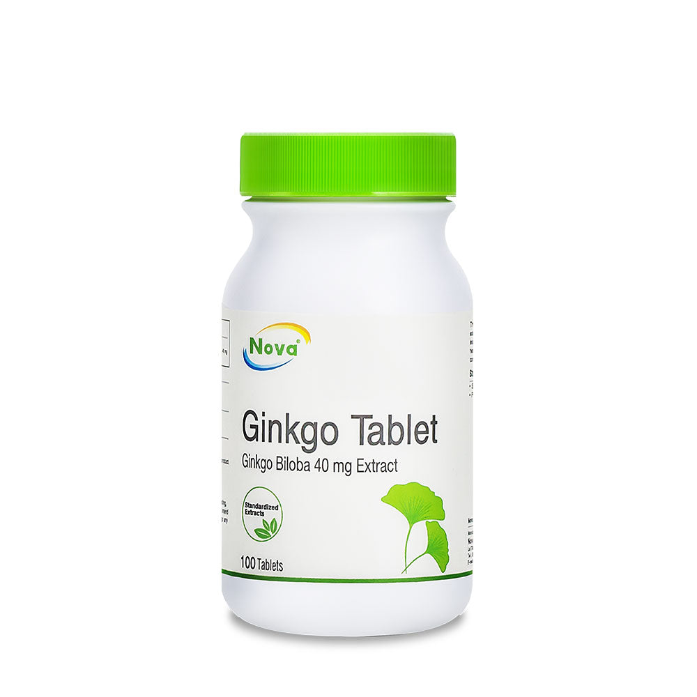 NOVA Ginkgo 40mg Tablets 100s
