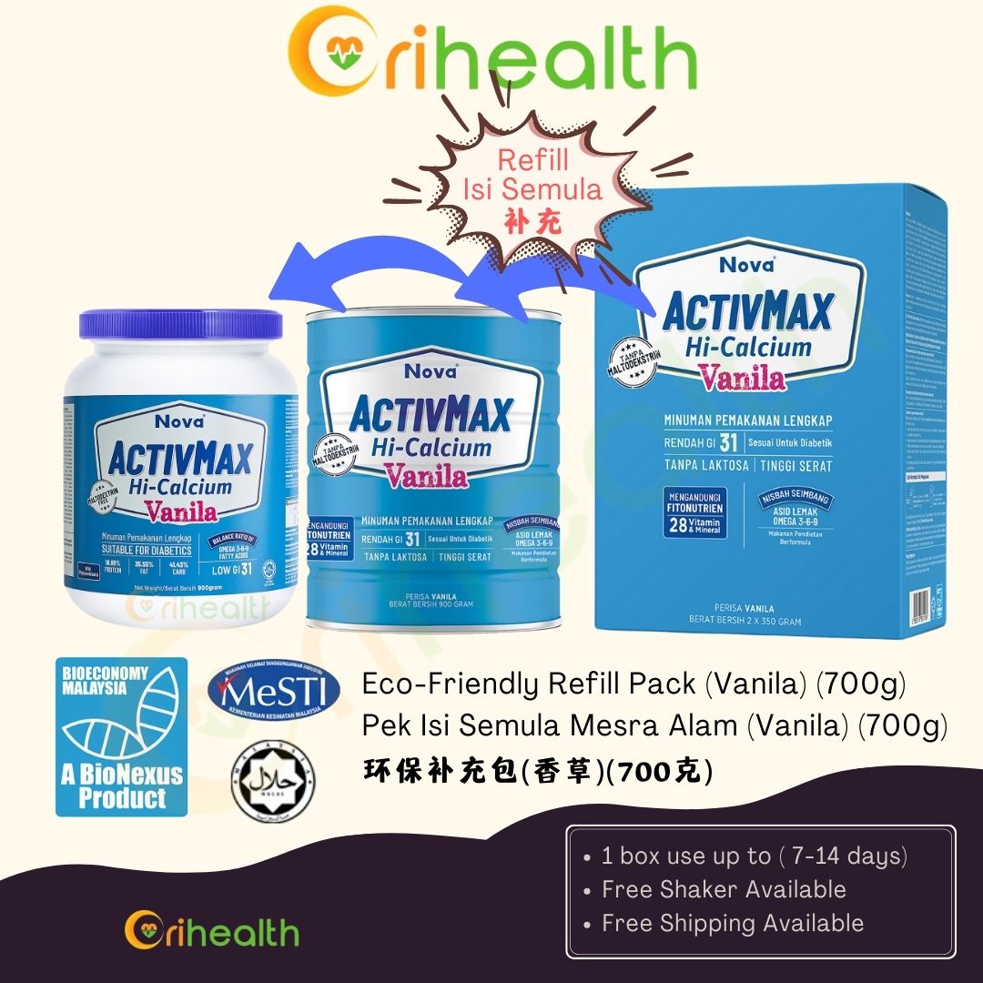 NOVA ACTIVMAX Hi-Calcium Vanila
