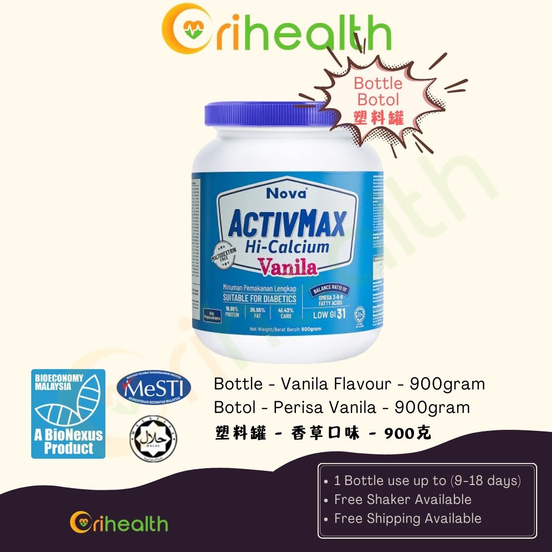 NOVA ACTIVMAX Hi-Calcium Vanila