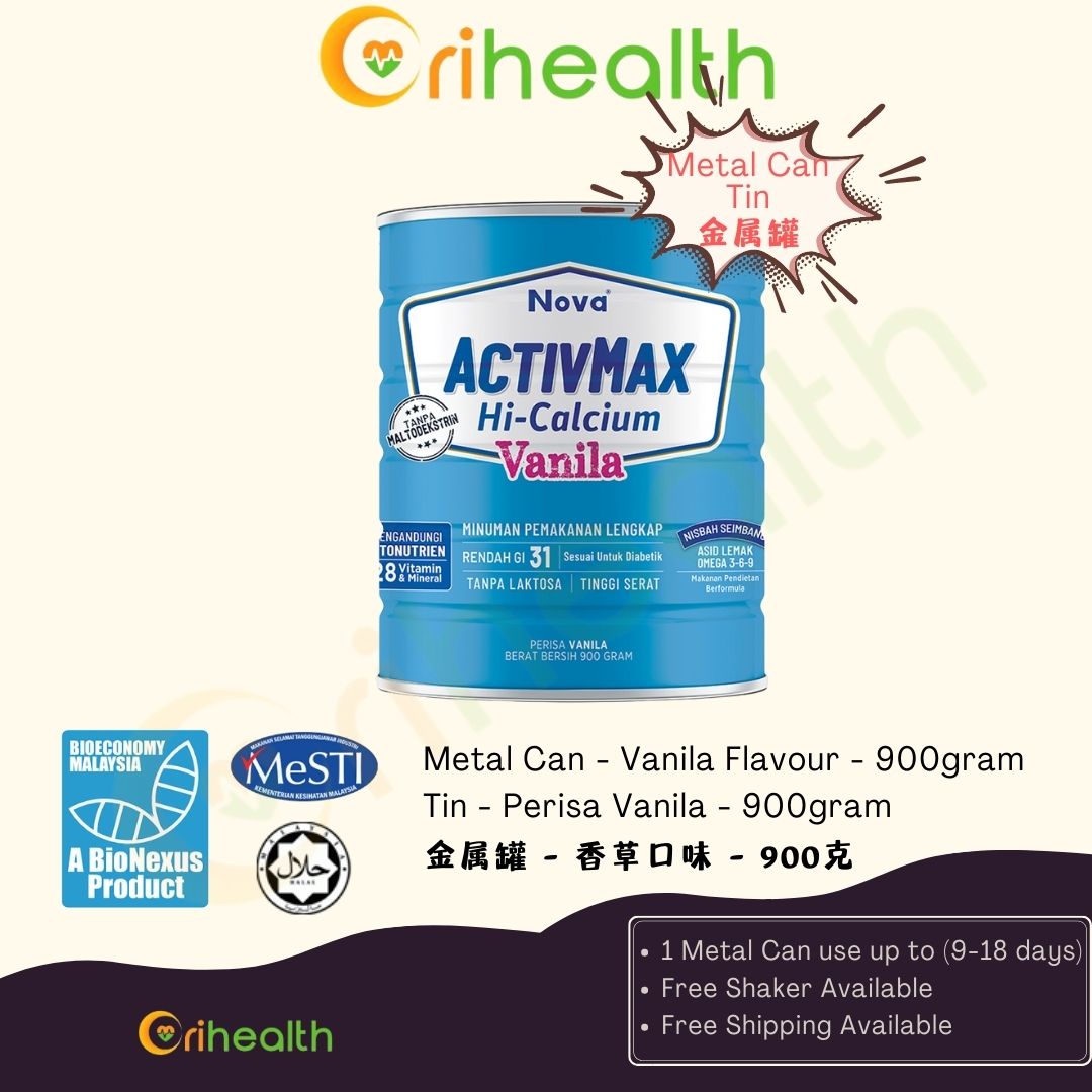 NOVA ACTIVMAX Hi-Calcium Vanila