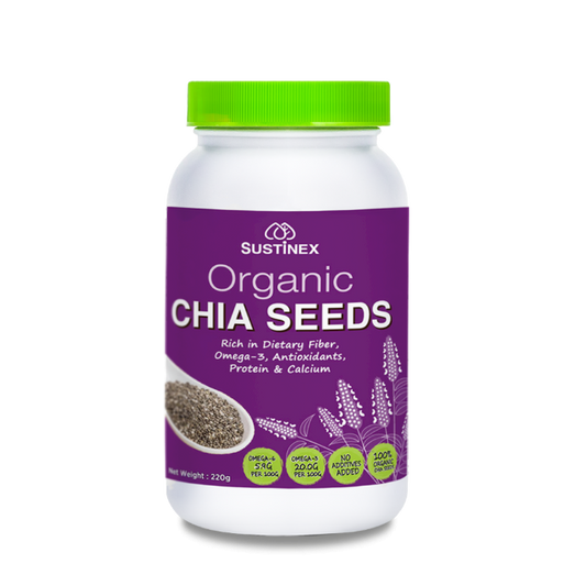 NOVA Sustinex Organic Chia Seeds 220g
