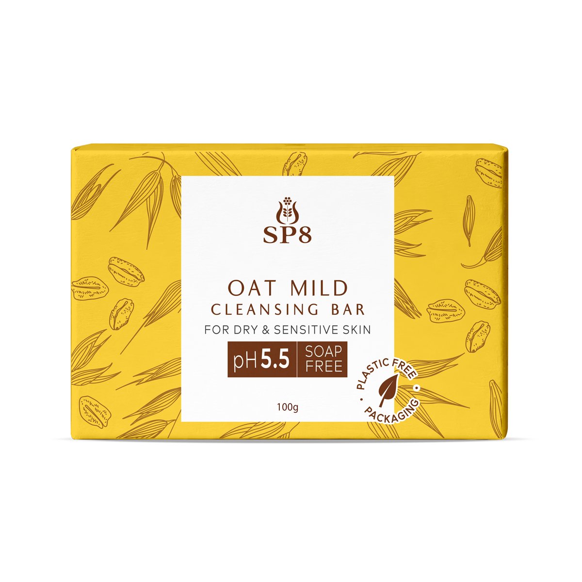 SP8 5.5 Oat Mild Cleansing Bar 100g