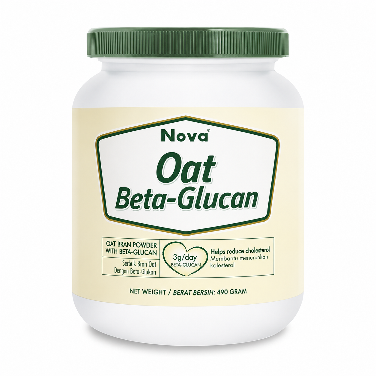 Nova Oat Beta-Glucan 490g
