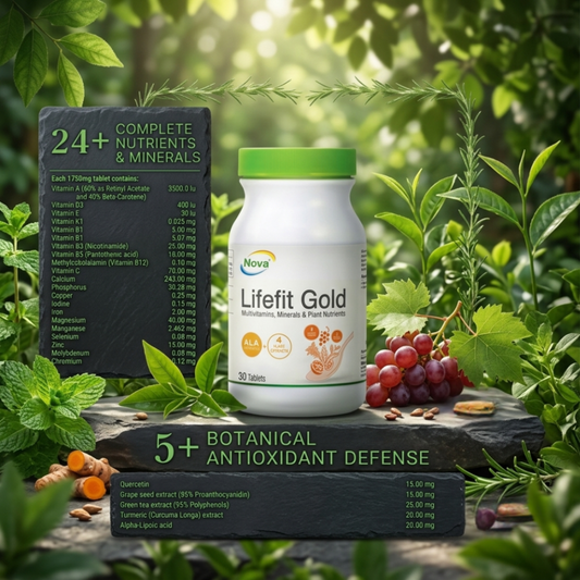 NOVA Daily Health Combo 30days - Liftfit Gold + Fish Oil 600mg