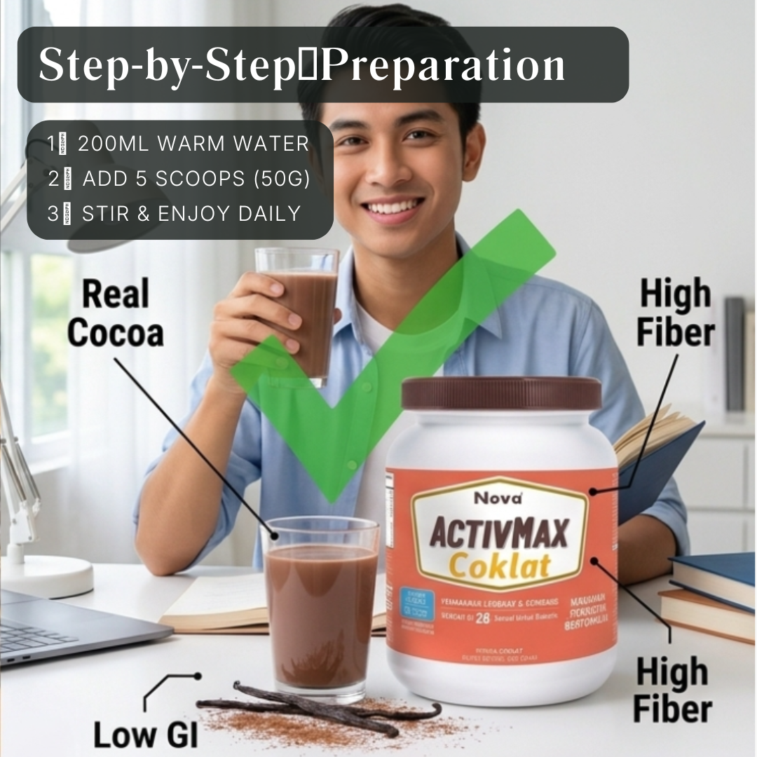 NOVA ACTIVMAX Coklat