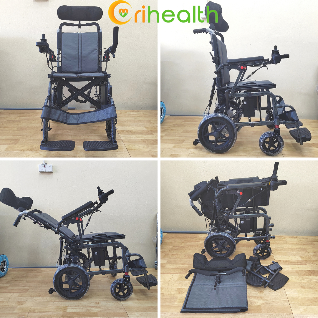 Orihealth Lightweight Electric Wheelchair Recliner- [ DH01123LA(2) ]