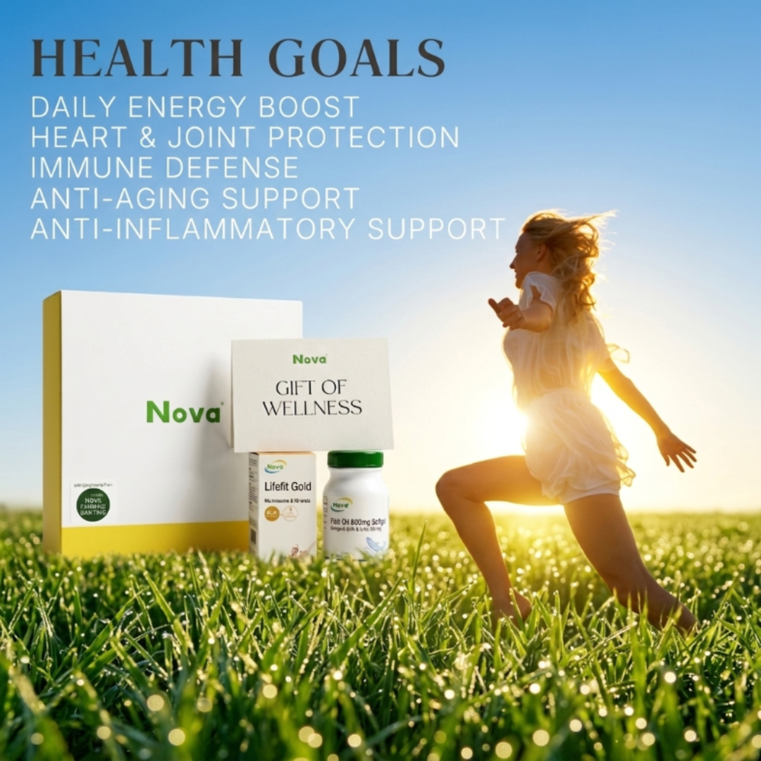 NOVA Daily Health Combo 30days - Liftfit Gold + Fish Oil 600mg