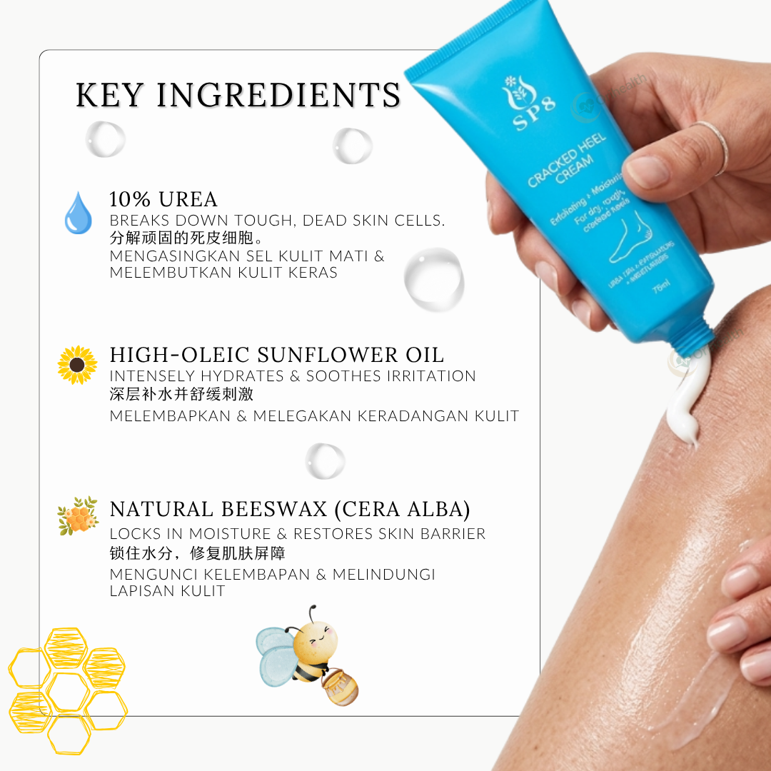 SP8 Cracked Heel Cream 75ml