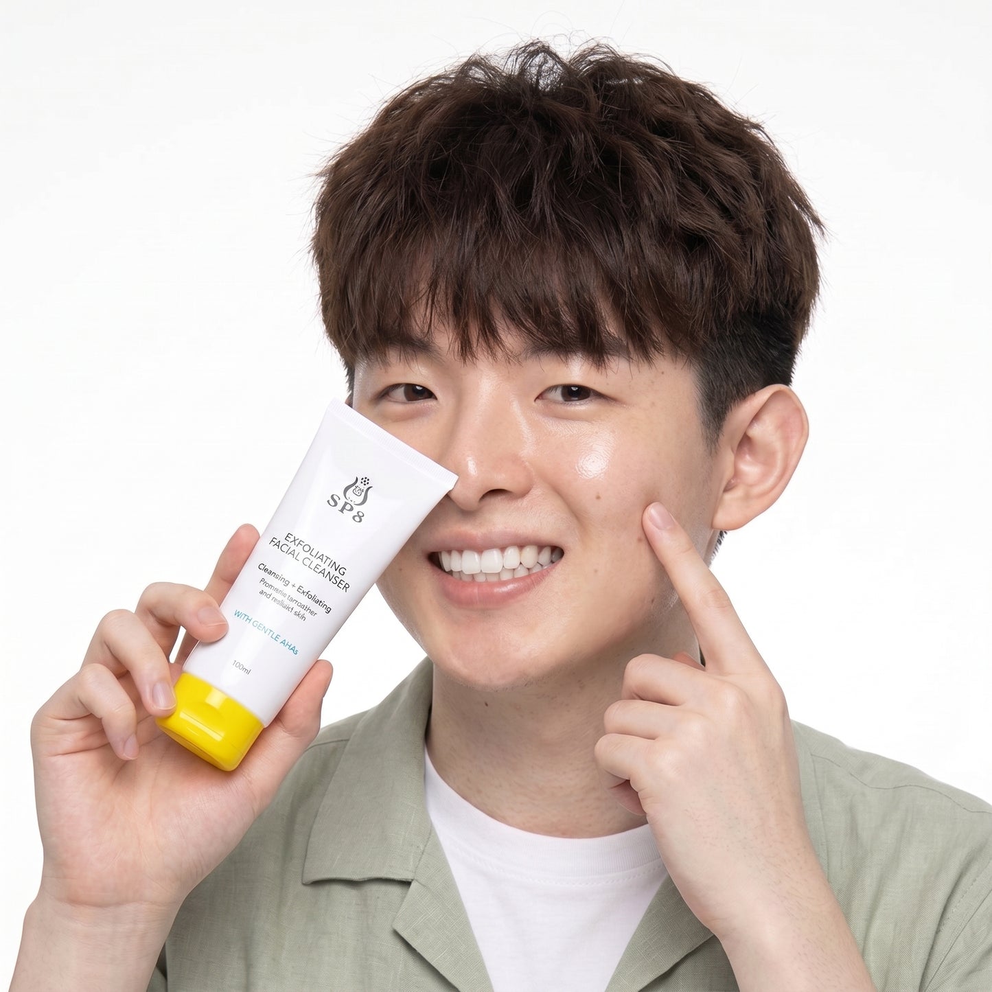 SP8 Exfoliating Facial Cleanser 100ml