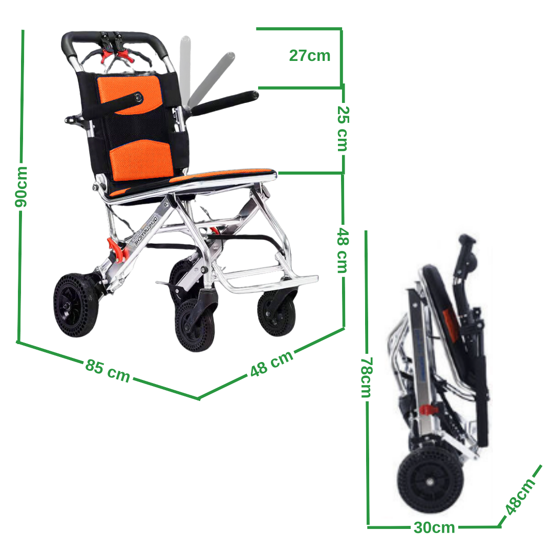 Orihealth Travel Wheelchair - [ HY1108 ]