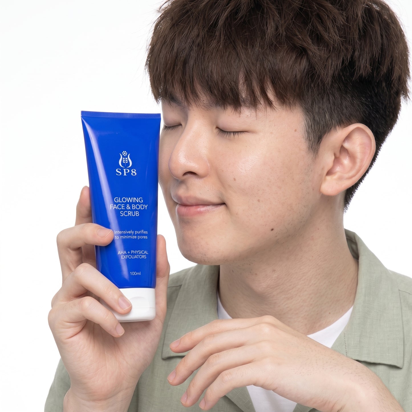 SP8 Glowing Face & Body Scrub 100ml