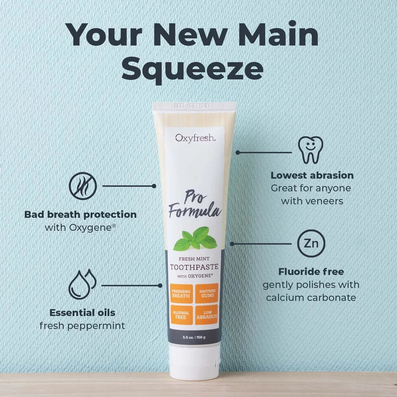 Oxyfresh Pro Formula Toothpaste 5.5oz / 156 gram