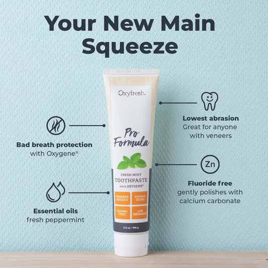 Oxyfresh Pro Formula Toothpaste 5.5oz / 156 gram