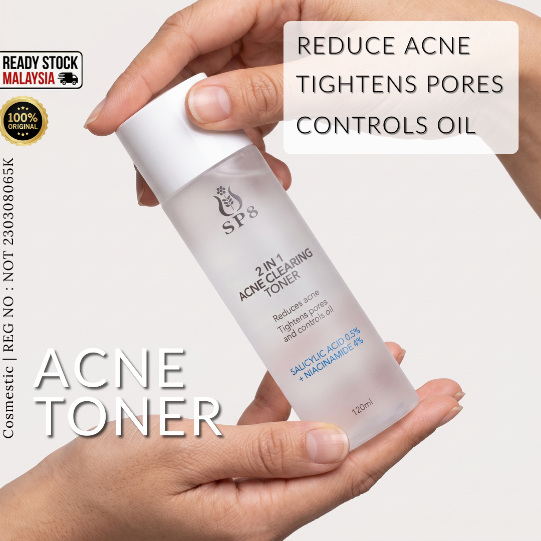 SP8 2 IN 1 ACNE CLEARING TONER
