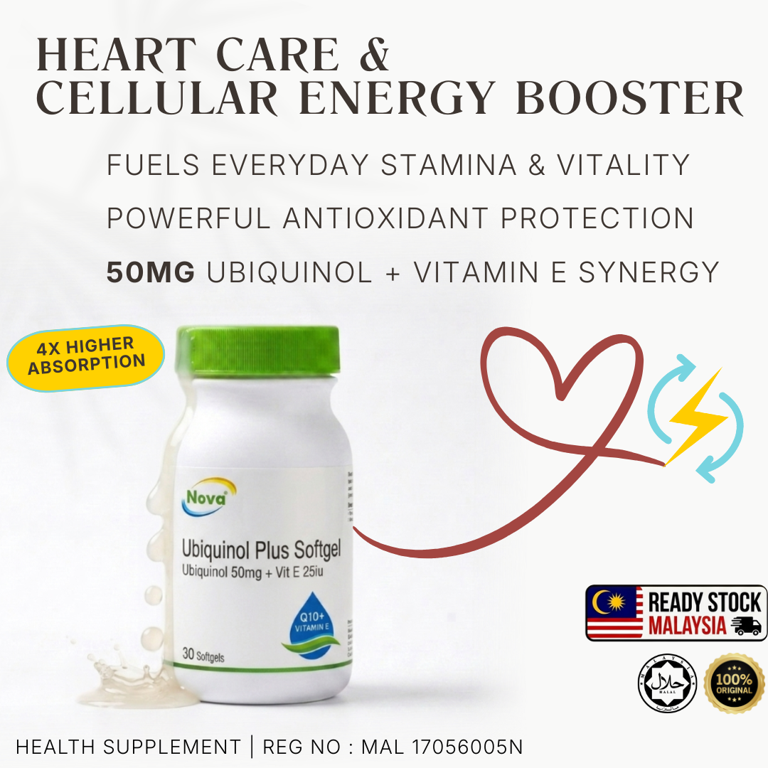 NOVA Ubiquinol Plus 30Softgels