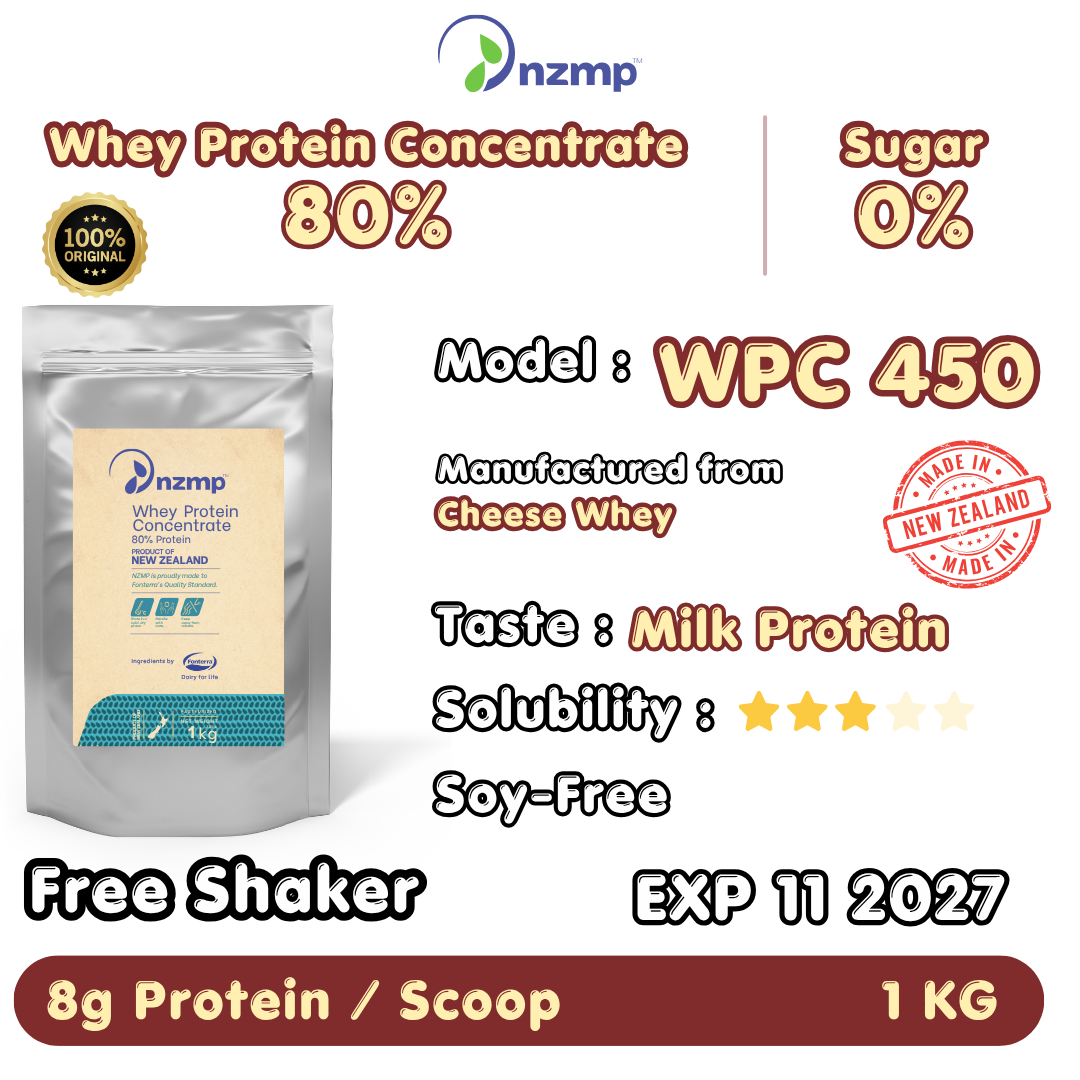 NZWP INSTANT WHEY PROTEIN CONCENTRATE 80% (WPC450)
