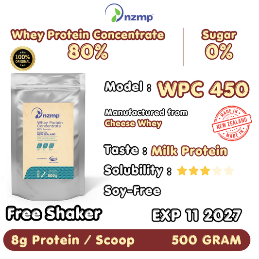 NZWP INSTANT WHEY PROTEIN CONCENTRATE 80% (WPC450)