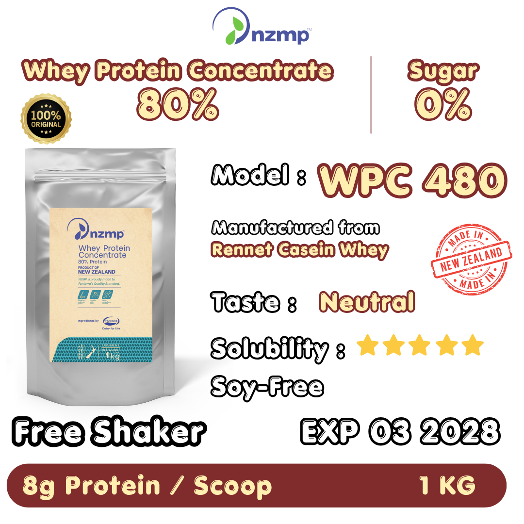 NZWP INSTANT WHEY PROTEIN CONCENTRATE 80% (WPC480)