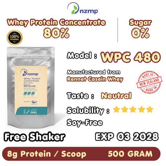 NZWP INSTANT WHEY PROTEIN CONCENTRATE 80% (WPC480)