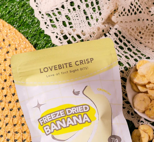 Lovebite Crisp Freeze-Dried Banana 70g