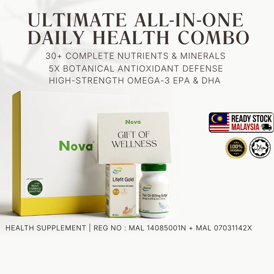 NOVA Daily Health Combo 30days - Liftfit Gold + Fish Oil 600mg