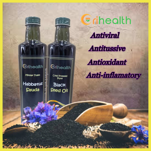 Orihealth Nova Black Cumin Oil 500 ml