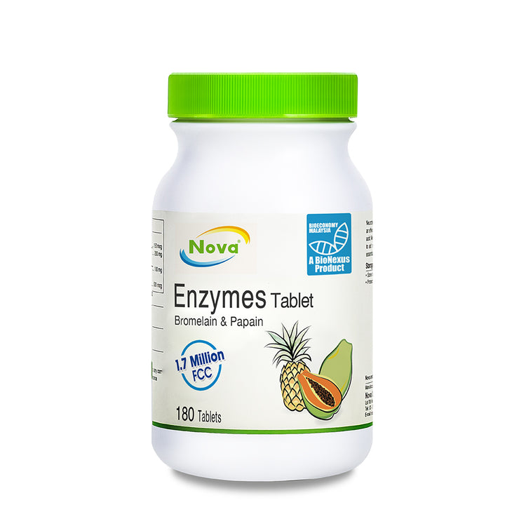 NOVA Enzymes Tablet [ 60T | 180T ] – Orihealth.my